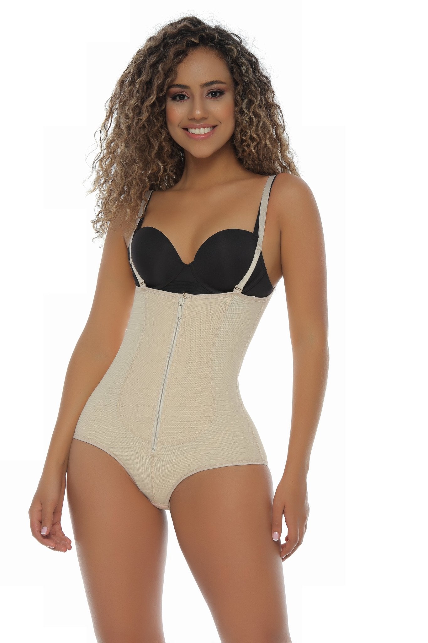 Firm Body Shaper with Zipper Classic Style Sexyskinz Shapewear Fajas