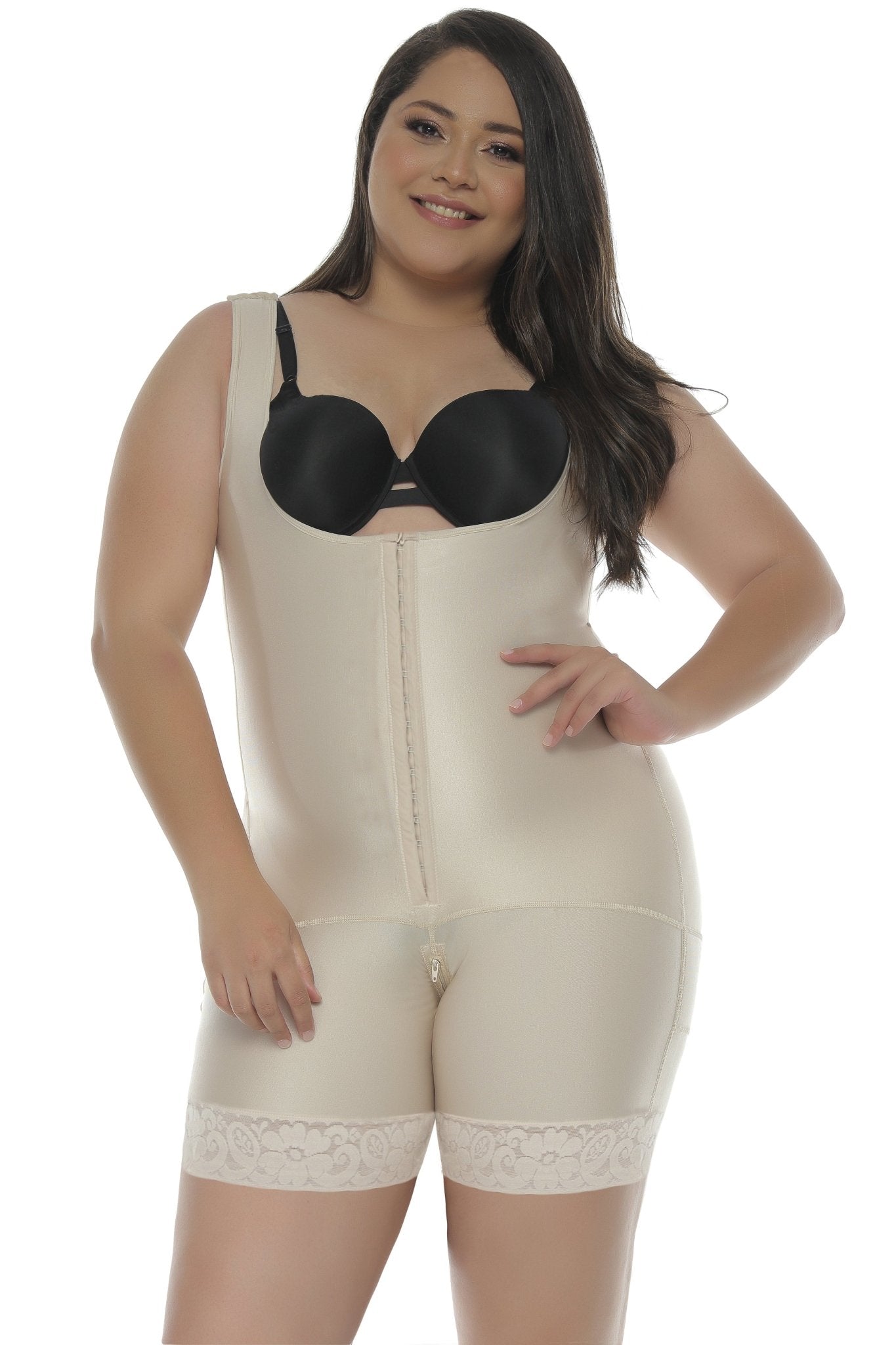 Outlet VINTAGE shapewear with hook and eye closure