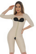 Maximum compression Slimming Shaper With Sleeves - Sexyskinz Shapewear Fajas