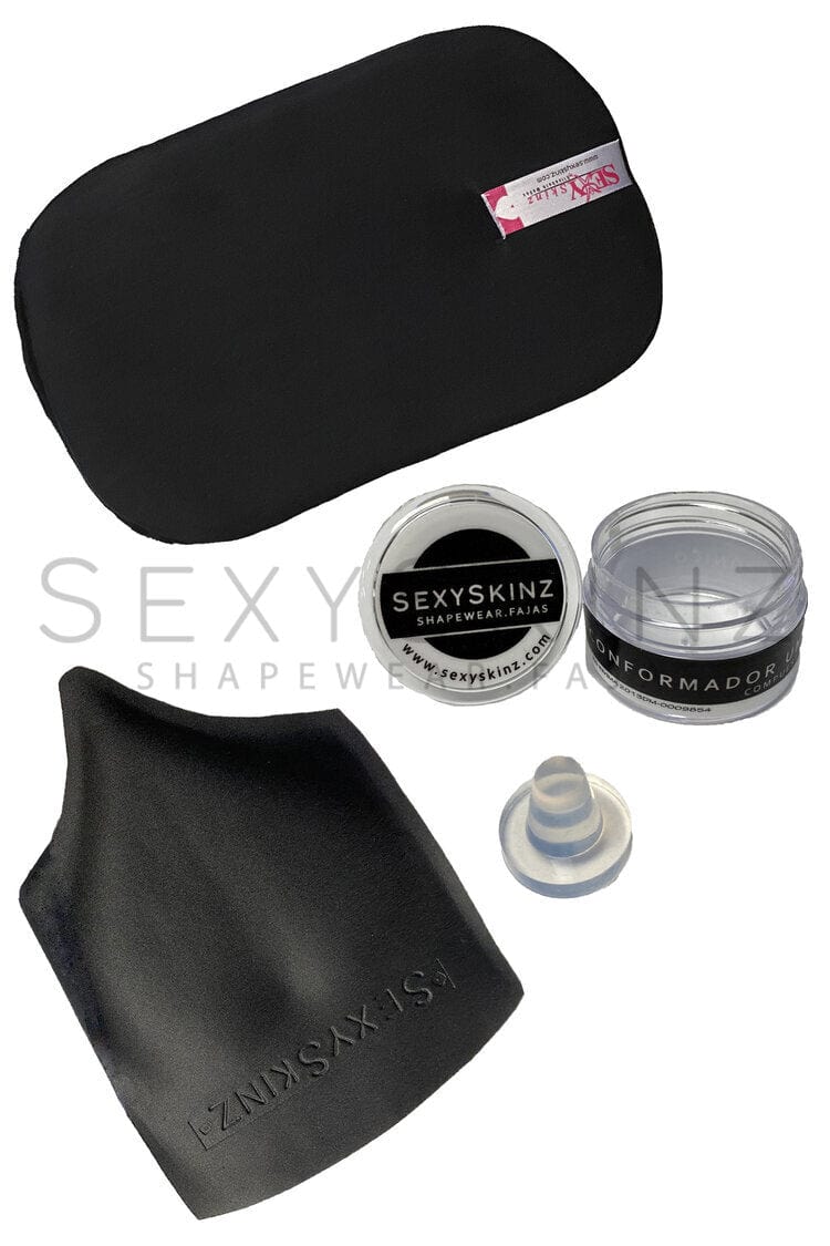 Post Surgery Supplies ABs Board - Lumbar Molder Board - Belly Button Plug - Sexyskinz Shapewear Fajas